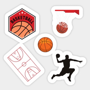 Basketball Variety Pack Sticker